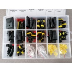 Set met waterdichte automotive connectoren 424 stks