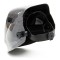 Lashelm met carbon print met vizier van 93 x 42mm