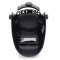 Lashelm met carbon print met vizier van 93 x 42mm