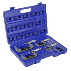 Buiten micrometer set 0 tot 100 mm 4 stuks