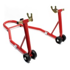 Motorfiets paddock stand achteras