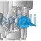 Montagegereedschap krukasafdichtring versnellingsbak zijde voor 3.0L F1C, F30DT, zoals Fiat, Iveco PSA 99346