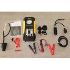 Rook tester met druk- en rookvolume regeling lek tester model 2
