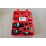 5-delige Impact bolkop zwenkgewricht swivel adapter set