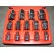 Torx doppenset E  14 - delig  E4 tot E24