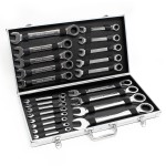 22 delige ratelsleutel set 6 tot 32 mm