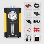 Rook tester met druk- en rookvolume regeling lek tester model 1