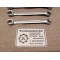 Remleiding sleutel set 8 tot 19 mmm