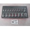 18 delige E - Torx slagdoppen set 3/8 E5 - E16 1/2 E10 - E24