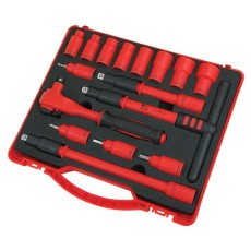 16 delige 3/8 inch VDE doppen en bit set