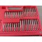 208 delige bits set
