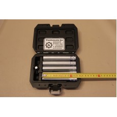 6 - delige 12 mm extra diepe doppen set  3/8" 8 - 14 mm voor bv gloeibougies